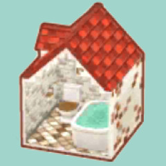 リトルハウスのバスルーム