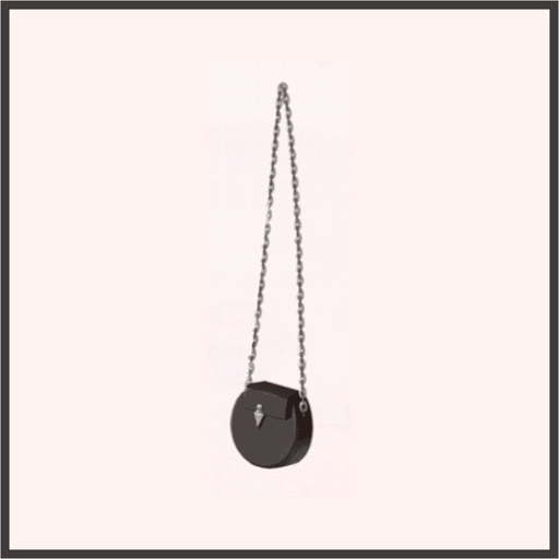 上品な丸型バッグ