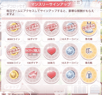 マンスリーサインアップ