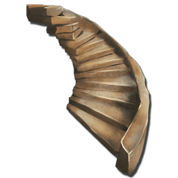 アドベの螺旋階段