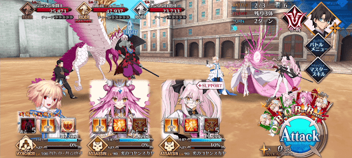 fgo-らぶらぶ鎮圧戦 自警団から逃げろ！_バトル2