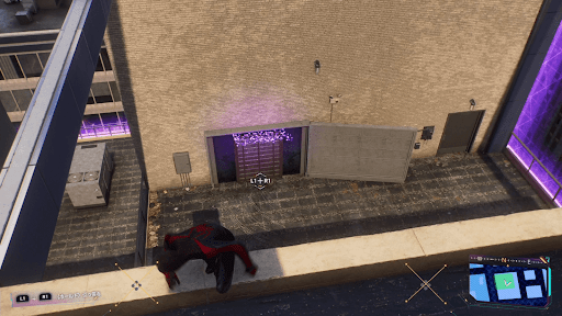 屋上に移動してさらに扉を開ける