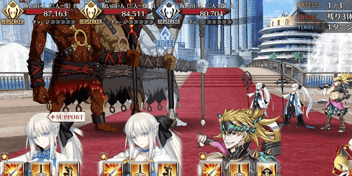 fgo-ドバイ観光ドラゴンスレイヤーヒーローショー_バトル1