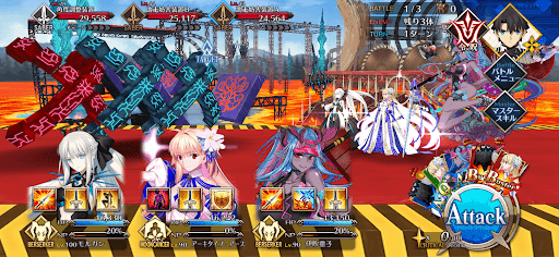 fgo-第壱関門 そびえ立つ壁_バトル1