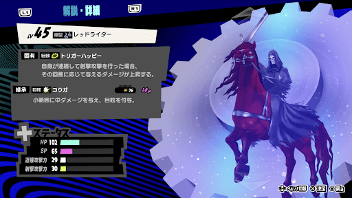 レッドライダーの性能