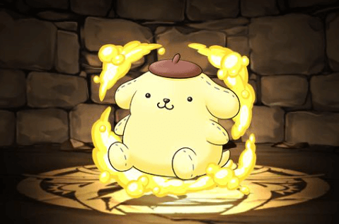 ポムポムプリンのぬいぐるみ