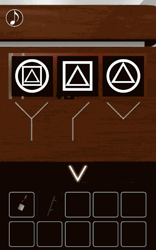 月の見える城からの脱出_時計