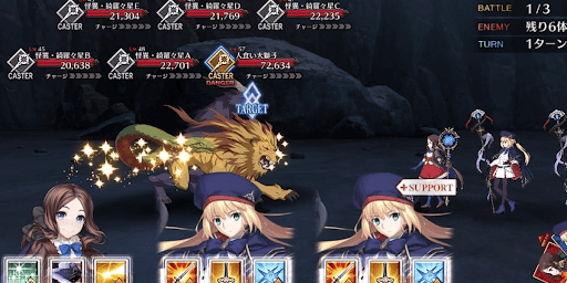 fgo-窟の中に潜む者_バトル1