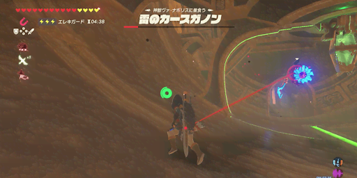 BotW_レーザー攻撃は柱に隠れて回避
