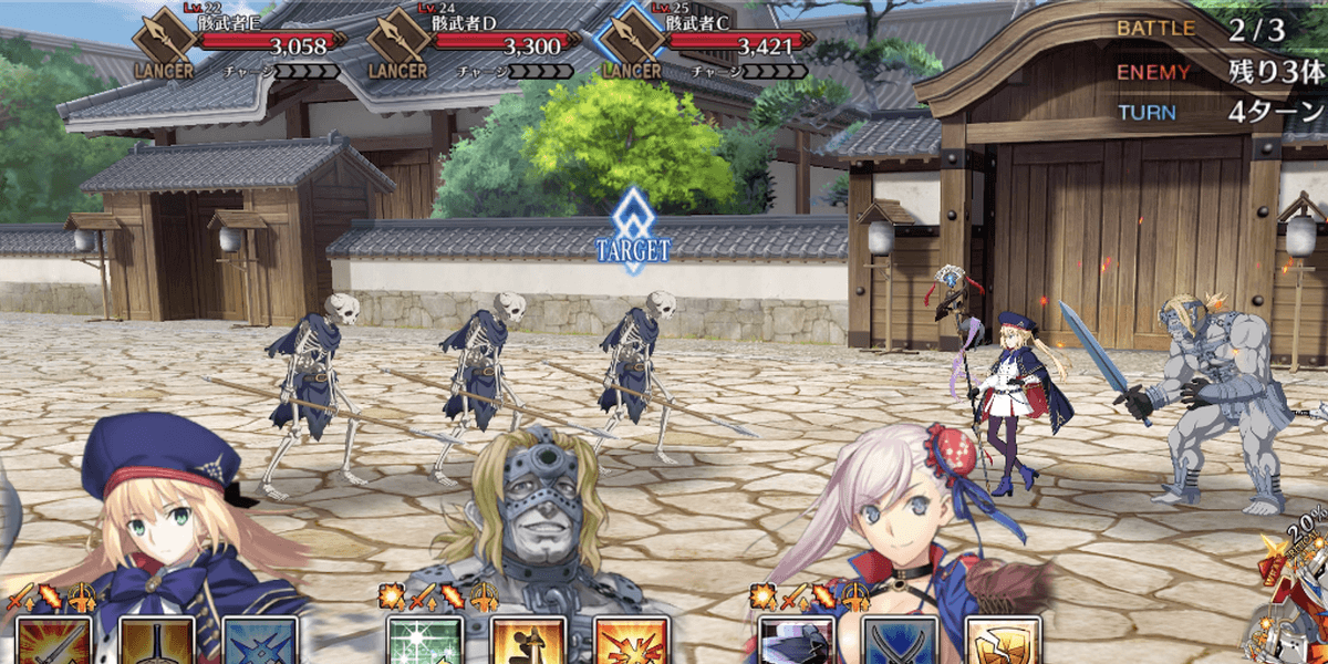さながら戦国乱世の如く