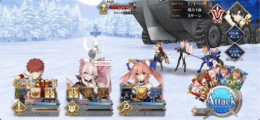 fgo-スーパーリコレクション「ワルキューレ戦」1/1-3
