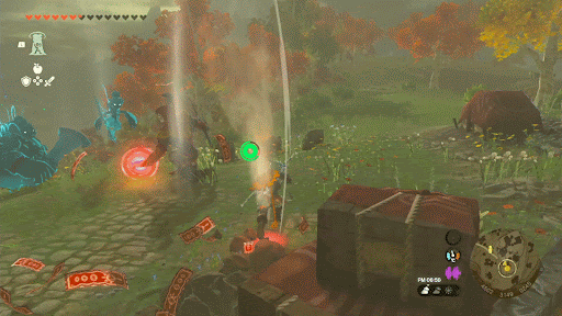 ワープマーカー_薙ぎ払い