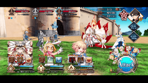 fgo-らぶらぶ鎮圧戦 町の門を突破せよ！_バトル3