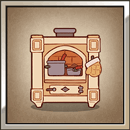 料理用かまどと鍋