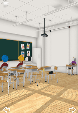 Schoolしょんぼりチャーリーと不思議な教室_カッター