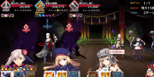 fgo-呪われし16人の魂1戦②
