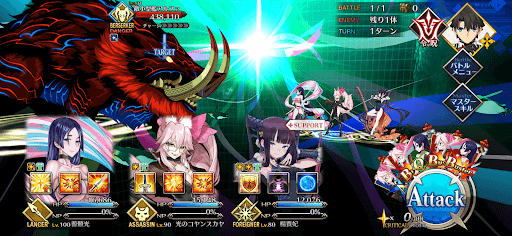 fgo-極静域の鯨波(4/6)1戦