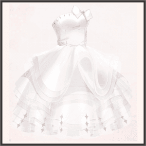 ピュアシフォンドレス