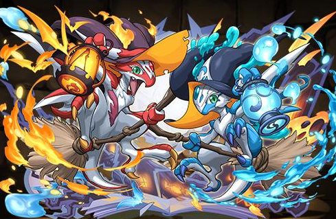 仮装祭の双子龍・ワングレン&amp;ベイツール