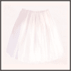薄絹ミニスカート（桃）