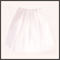 薄絹ミニスカート（桃）
