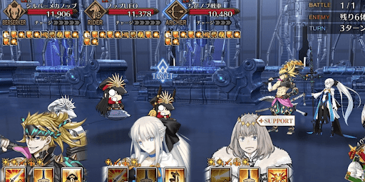 fgo-オールちびノブ総進撃1戦③