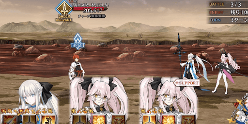 fgo-岩集め 注文の多い刀鍛冶_バトル3