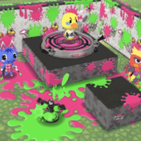 スプラトゥーンなレイアウトの画像