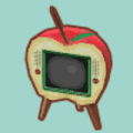 リンゴのテレビ