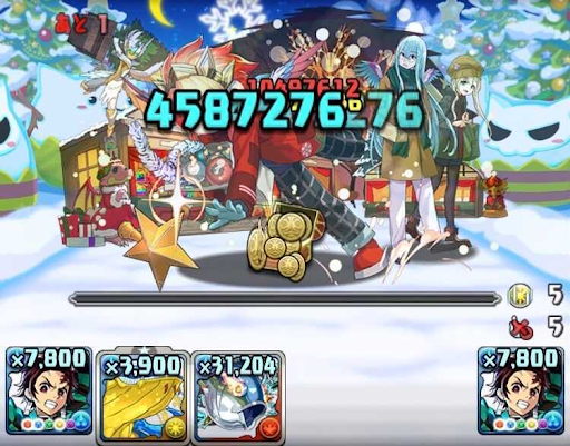 クリスマスSPチャレンジLv2-クリアパーティ