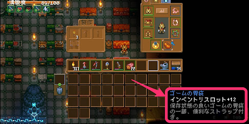 ゴームの報酬_ゴームの胃ぶくろバッグ