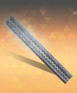 超高周波定規・極