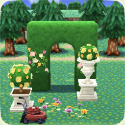 お庭のラビリンス1お庭のラビリンス1のレッスン画像