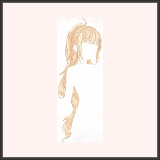 アホ毛少女（金）