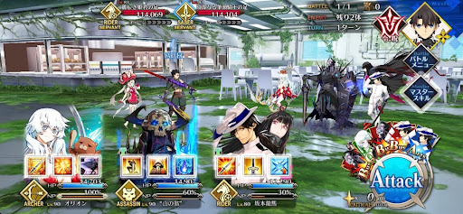 fgo-王妃と騎士の撮影だ1戦