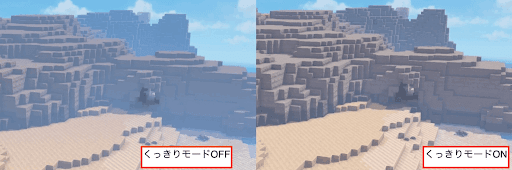 くっきりモード