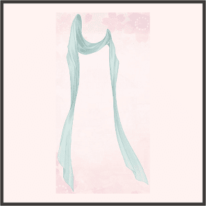 R-シルクスカーフ茶々