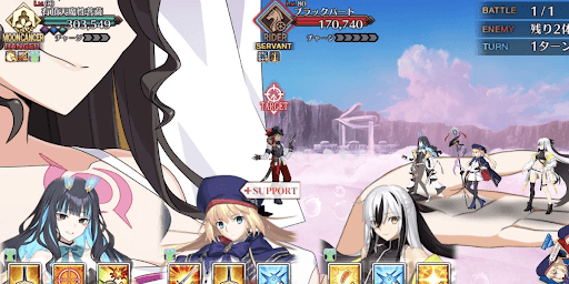 fgo-キアラと不思議の海・後編1戦