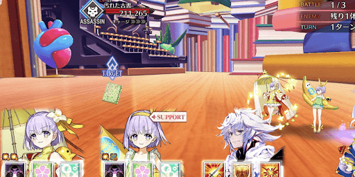 fgo-特訓散らかった書斎の整理整頓_バトル1