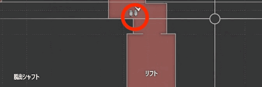 バイオRE2_リフトの近く