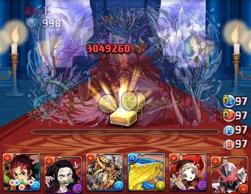 3択ウィンターチャレンジLv.2-攻略パーティ