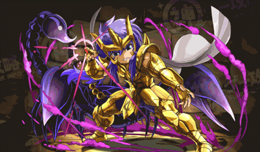 黄金聖闘士・蠍座のミロ