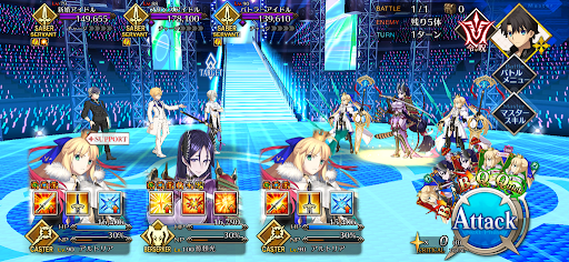 fgo-高難易度「Five Star Idol」_戦闘