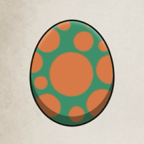 ガノトトス亜種の卵