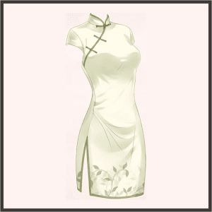 チャイナドレスミニ（緑）