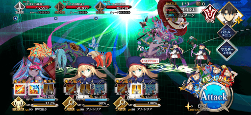 fgo-極静域の鯨波(2/6)1戦-2