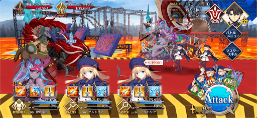 fgo-第弐関門 ぶっちぎりバトルサーキット_バトル1