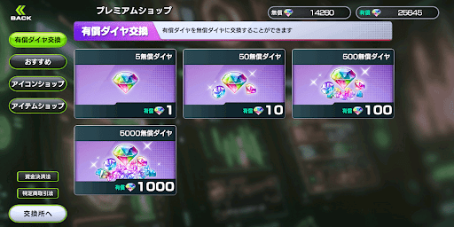 有償ダイヤを無償ダイヤに変換する