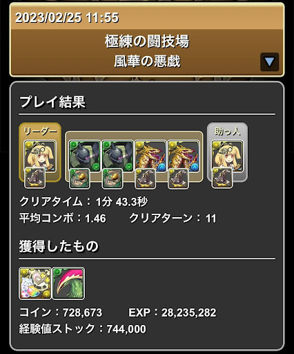 極練-サレサレゲルググパーティ