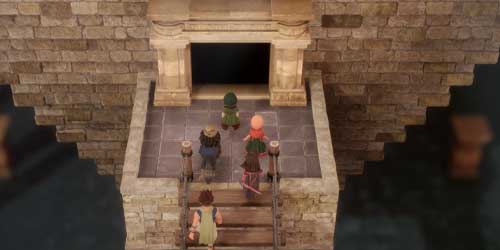 DQ7リイマジンド_地底ピラミッド入口